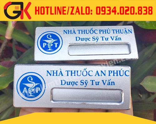 Bảng tên thay tên - Nhà Thuốc Phú Thuận